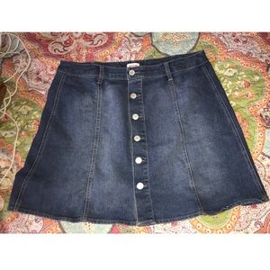 Mossimo Denim Skirt